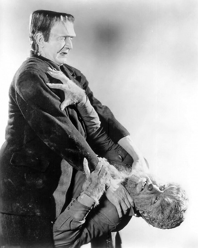 Frankenstein y el Hombre Lobo - Promoción - Bela Lugosi, Lon Chaney Jr.