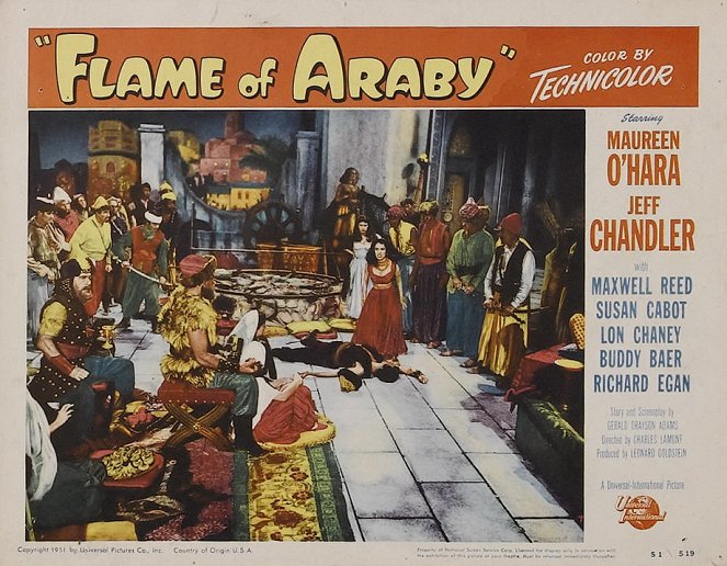 Flame of Araby - Cartões lobby