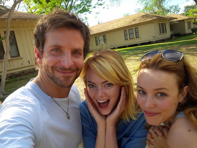 Aloha - Z natáčení - Bradley Cooper, Emma Stone, Rachel McAdams