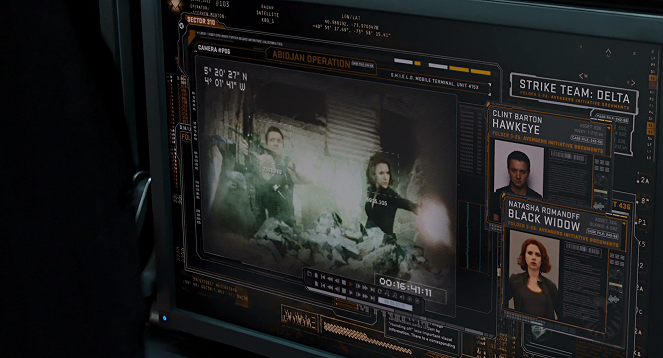 Os Vingadores - Do filme - Jeremy Renner, Scarlett Johansson