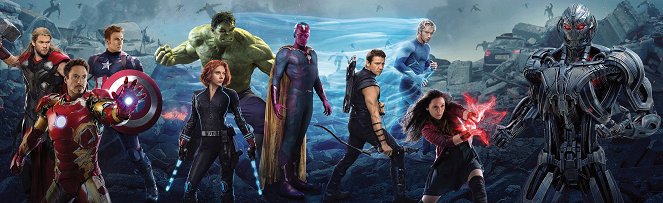 Avengers 2: Vek Ultrona - Promo - Chris Hemsworth, Robert Downey Jr., Chris Evans, Scarlett Johansson, Paul Bettany, Jeremy Renner, Aaron Taylor-Johnson, Elizabeth Olsen