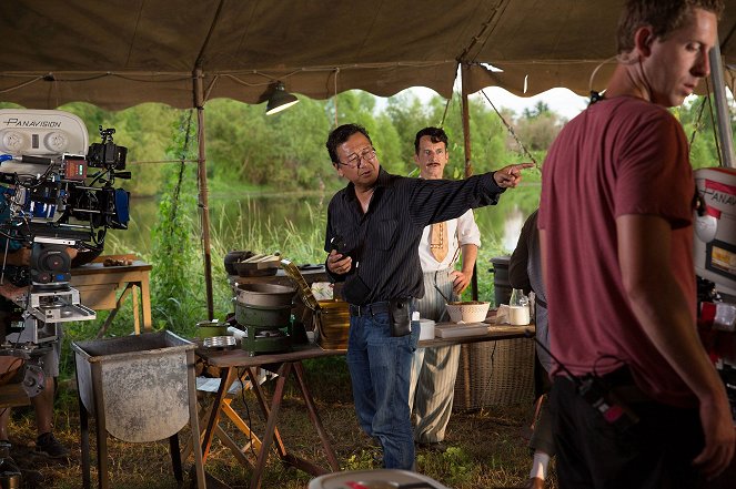 American Horror Story - Freak Show - Tournage - Denis O'Hare