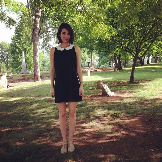 Ashby - Tournage - Emma Roberts