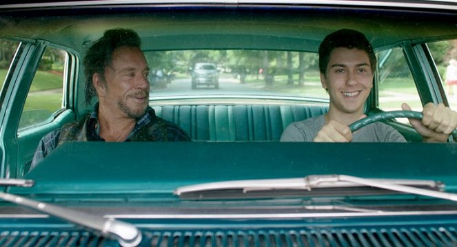 Ashby - Photos - Mickey Rourke, Nat Wolff