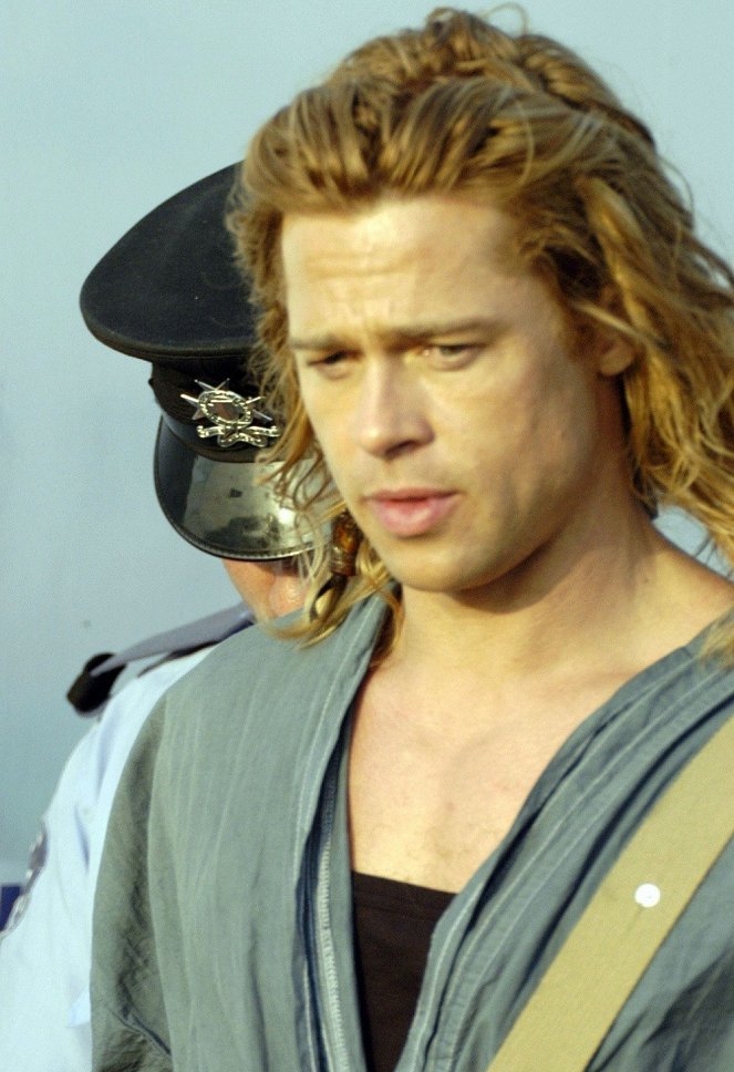 Troya - Del rodaje - Brad Pitt