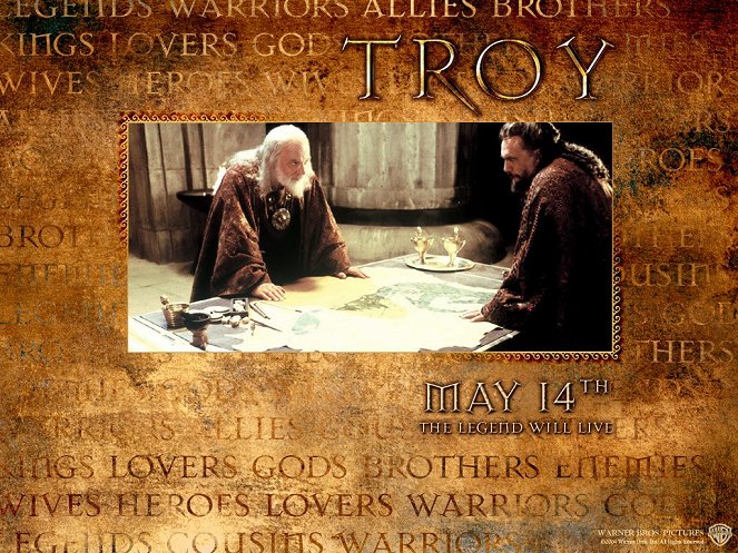 Troie - Cartes de lobby - John Shrapnel, Brian Cox