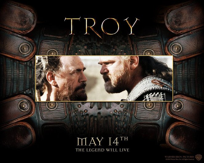 Troja - Lobbykarten - Brian Cox, Brendan Gleeson