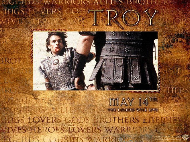 Troja - Lobby karty - Orlando Bloom