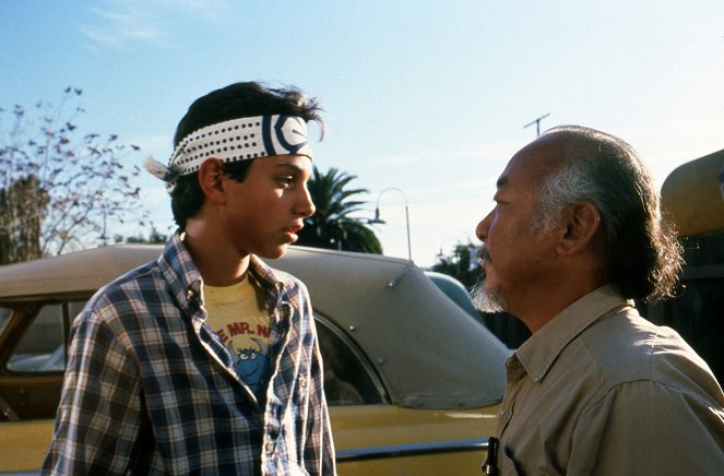 Sanningens ögonblick - Karate Kid - Kuvat elokuvasta - Ralph Macchio, Pat Morita