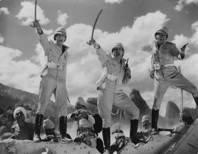 Gunga Din - Photos - Cary Grant, Victor McLaglen, Douglas Fairbanks Jr.
