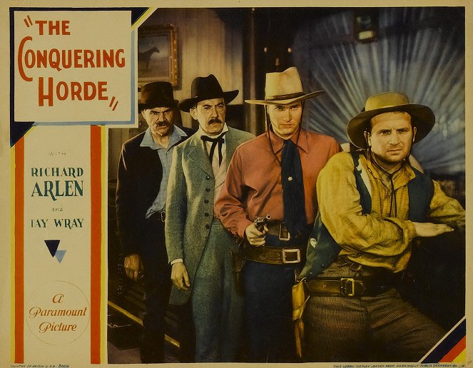 The Conquering Horde - Lobby Cards