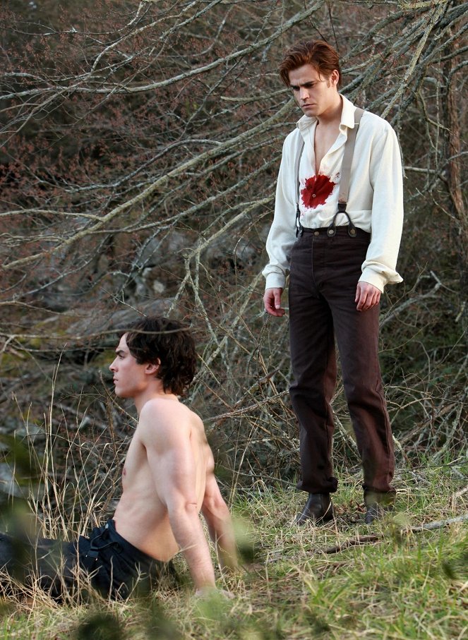 The Vampire Diaries - Blood Brothers - Photos - Ian Somerhalder, Paul Wesley