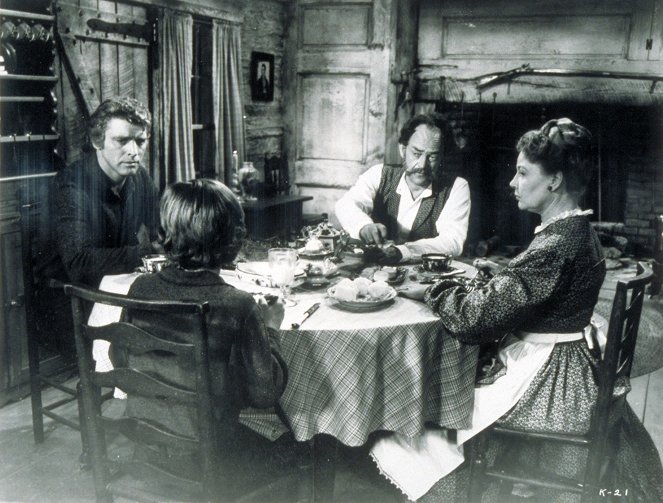 The Kentuckian - Filmfotók - Burt Lancaster, John McIntire, Una Merkel