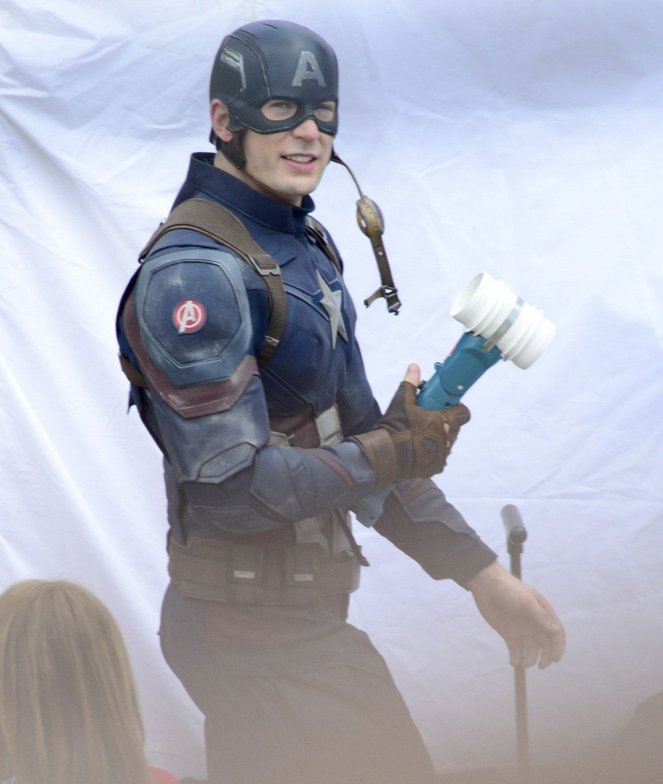Captain America : Civil War - Tournage - Chris Evans
