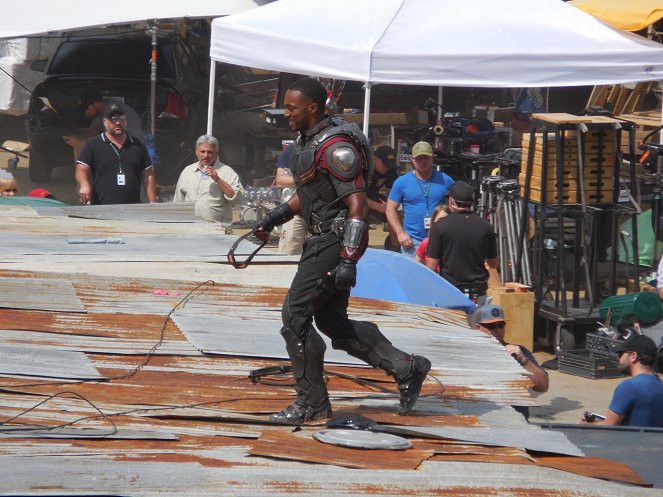 Captain America: Civil War - Kuvat kuvauksista - Anthony Mackie