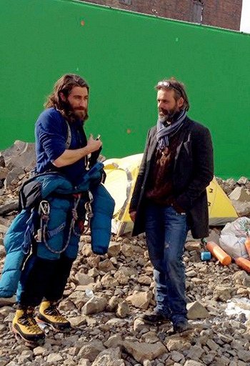 Everest - Van de set - Jake Gyllenhaal, Baltasar Kormákur