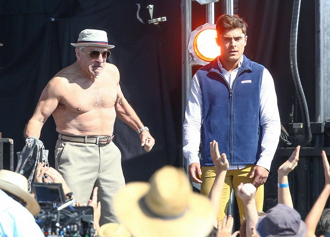 Dirty Grandpa - Van de set - Robert De Niro, Zac Efron