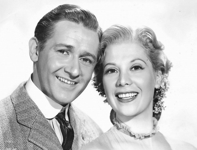 Härkiä, heiniä ja hakkailua - Promokuvat - Alan Young, Dinah Shore