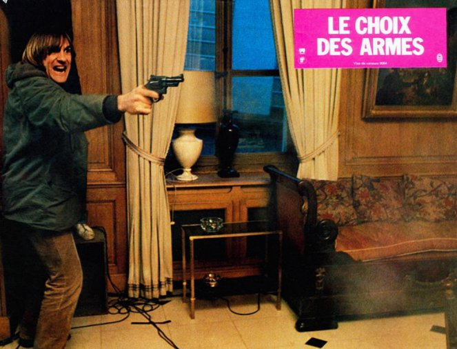 Le Choix des armes - Lobby Cards - Gérard Depardieu