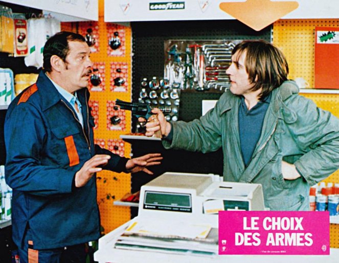 Le Choix des armes - Cartões lobby - Gérard Depardieu