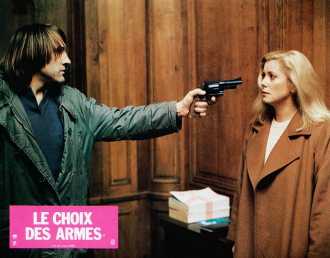 Le Choix des armes - Cartes de lobby - Gérard Depardieu, Catherine Deneuve