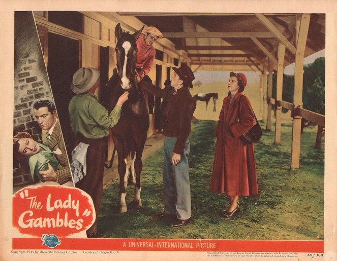 The Lady Gambles - Lobby Cards