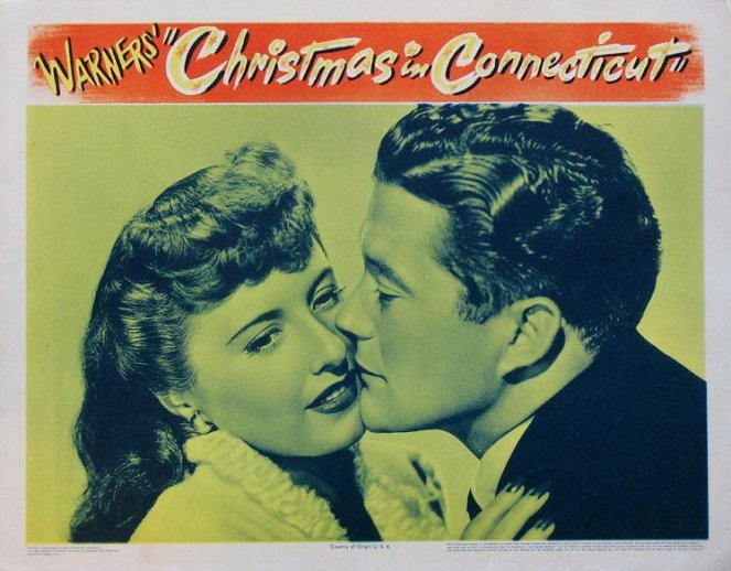 Weihnachten nach Maß - Lobbykarten - Barbara Stanwyck, Dennis Morgan