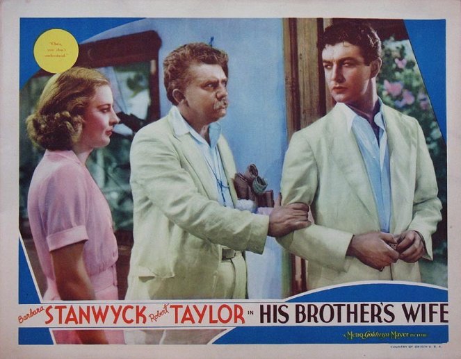 His Brother's Wife - Lobby Cards
