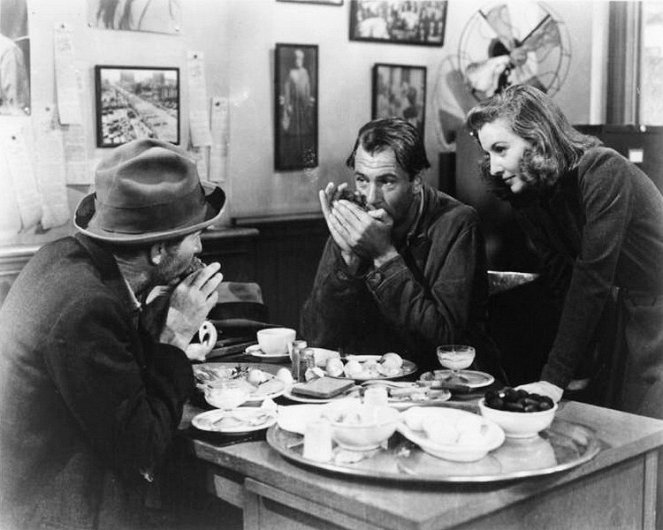 Um João Ninguém - Do filme - Gary Cooper, Barbara Stanwyck
