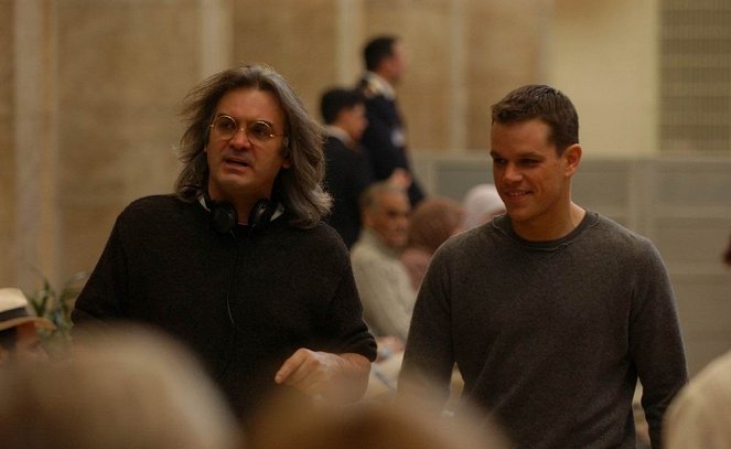 A Bourne-csapda - Forgatási fotók - Paul Greengrass, Matt Damon