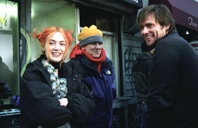 Eternal Sunshine of the Spotless Mind - Van de set - Kate Winslet, Michel Gondry, Jim Carrey
