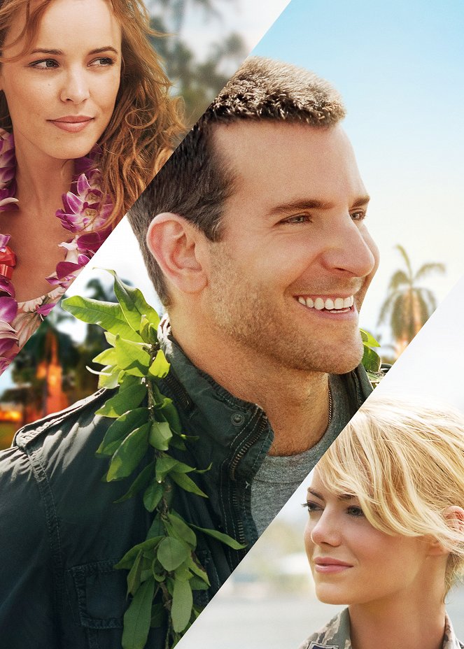 Aloha - Die Chance auf Glück - Werbefoto - Rachel McAdams, Bradley Cooper, Emma Stone