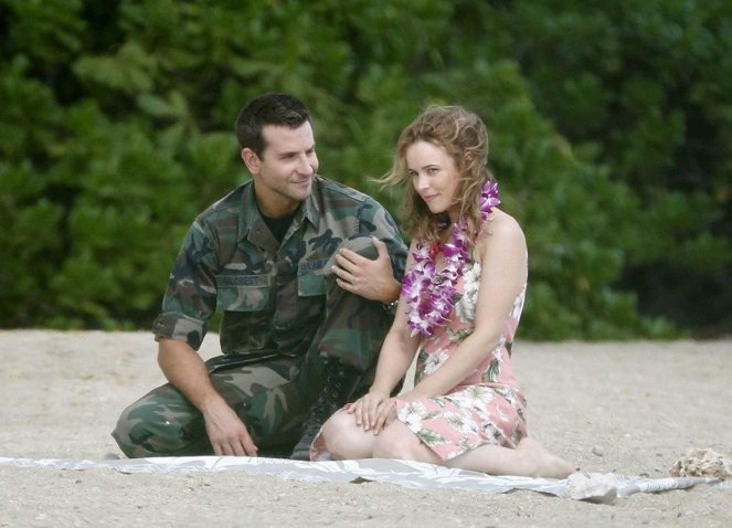 Aloha - Van de set - Bradley Cooper, Rachel McAdams