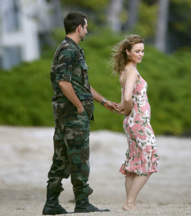 Aloha - Van de set - Bradley Cooper, Rachel McAdams