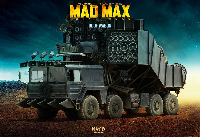 Mad Max: Estrada da Fúria - Cartões lobby