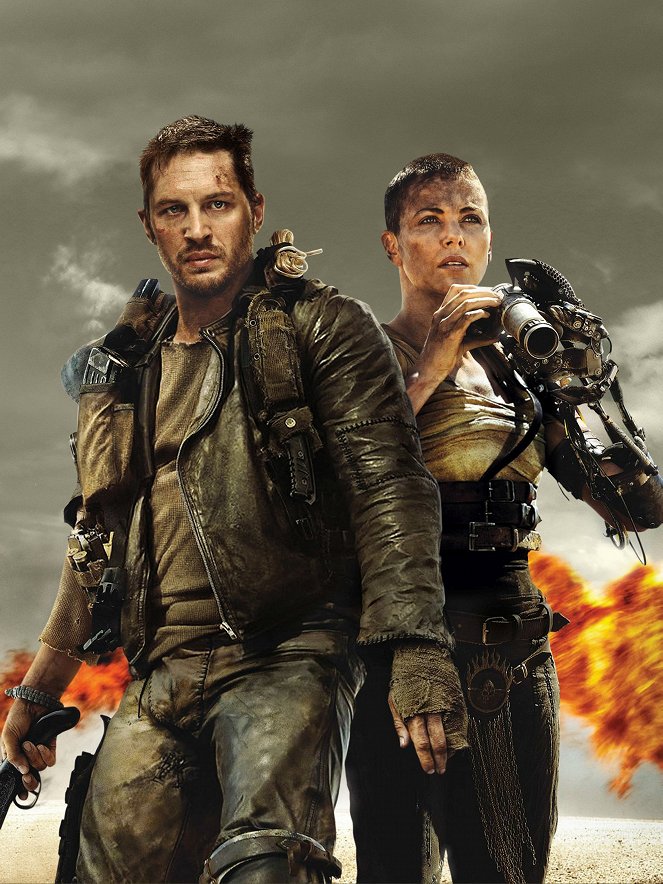Mad Max: Furia en la carretera - Promoción - Tom Hardy, Charlize Theron