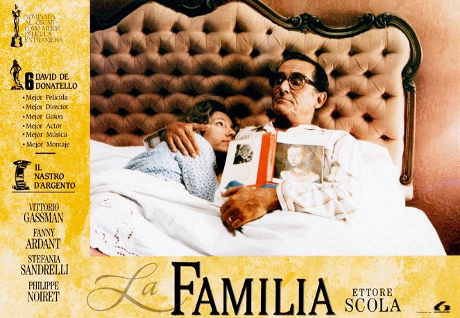 A Família - Cartões lobby - Stefania Sandrelli, Vittorio Gassman