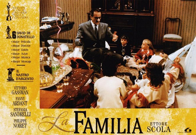 Die Familie - Lobbykarten - Vittorio Gassman