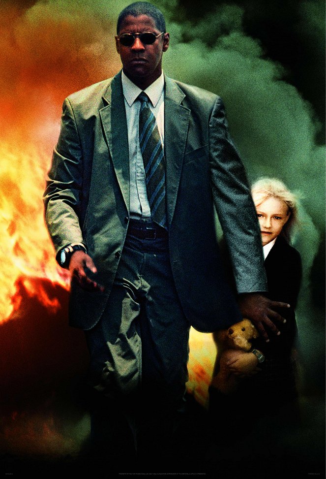 El fuego de la venganza - Promoción - Denzel Washington, Dakota Fanning