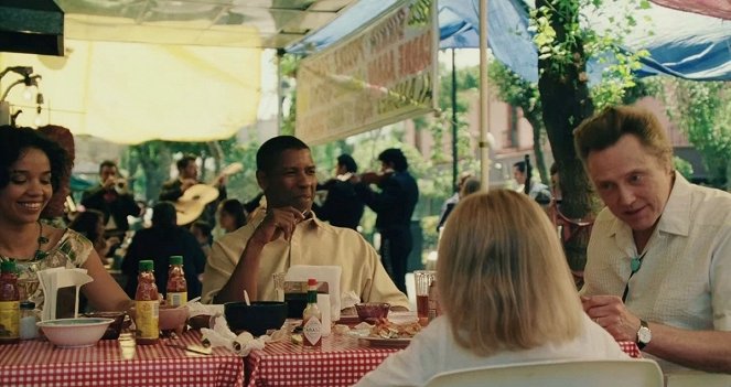 Homem em Fúria - Do filme - Denzel Washington, Christopher Walken