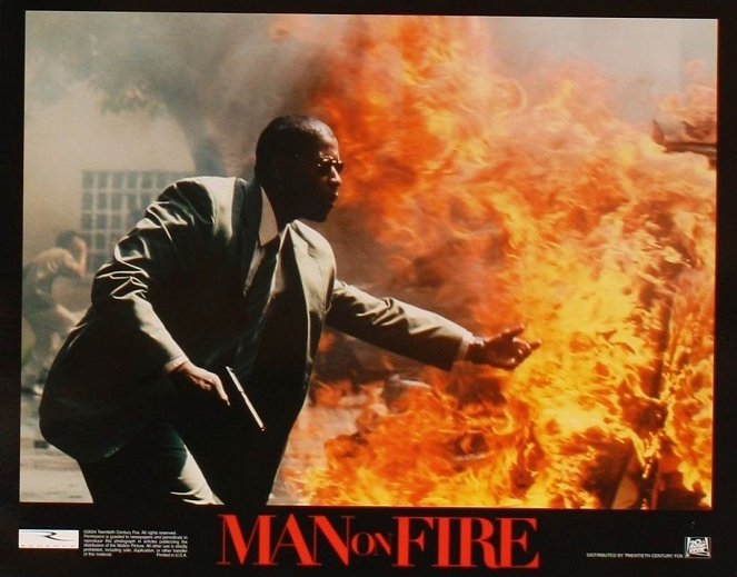 Man on Fire - Lobby Cards - Denzel Washington