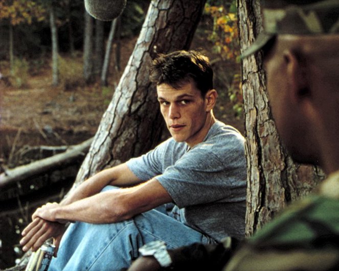 Coragem Debaixo De Fogo - De filmagens - Matt Damon