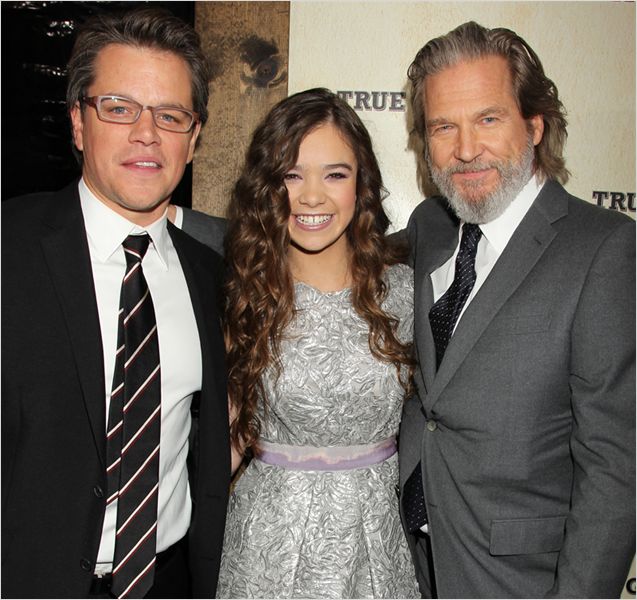 True Grit - Événements - Matt Damon, Hailee Steinfeld, Jeff Bridges
