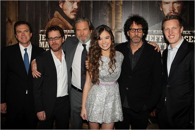 Opravdová kuráž - Z akcí - Joel Coen, Jeff Bridges, Hailee Steinfeld, Ethan Coen