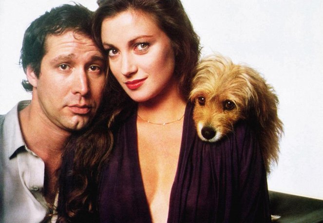 Ein Himmelhund von einem Schnüffler - Werbefoto - Chevy Chase, Jane Seymour, Benjean