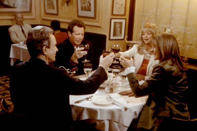Enredos de sociedad - De la película - Warren Beatty, Garry Shandling, Goldie Hawn, Diane Keaton