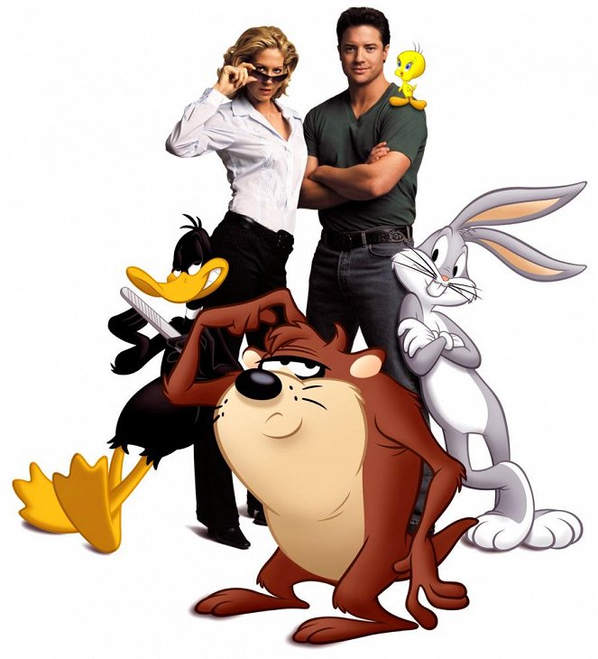 Looney Tunes: Back in Action - Werbefoto - Jenna Elfman, Brendan Fraser