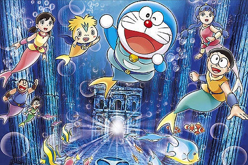 Eiga Doraemon: Nobita no ningjo daikaisen - De la película