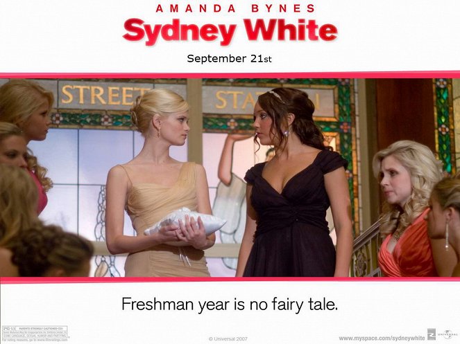 Sydney White - Campus Queen - Lobbykarten - Sara Paxton, Amanda Bynes