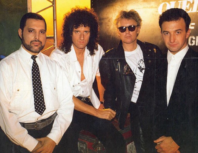 Queen: I Want It All - Werbefoto - Freddie Mercury, Brian May, Roger Taylor, John Deacon